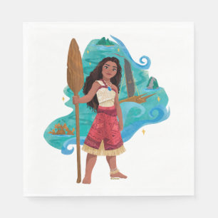 Serviette En Papier Moana Esprit voile