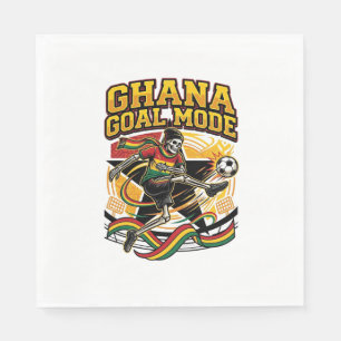 Serviette En Papier Mode de but Ghana Skeleton Striker Nations Streetw
