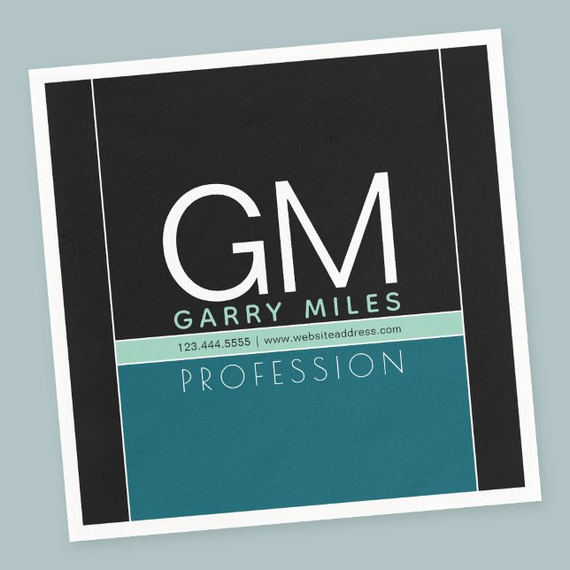 Serviette En Papier Modèle d'entreprise moderne | Toutes les couleurs  (Créateur téléchargé)