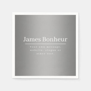 Serviette En Papier Modèle promotionnel modifiable pour les entreprise