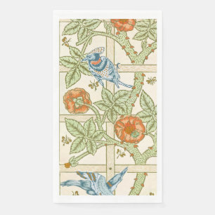 Serviette En Papier Modèle sans couture de treillis de William Morris