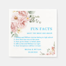 Moderne rose Floral Fun Faits Mariage