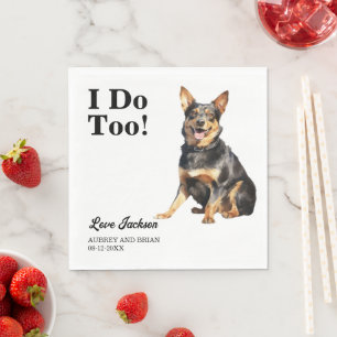 Serviette En Papier Moi Aussi ! Lancashire Heeler chien animal