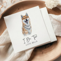 Moi Aussi ! Shiba Inu Chien Mariage animal