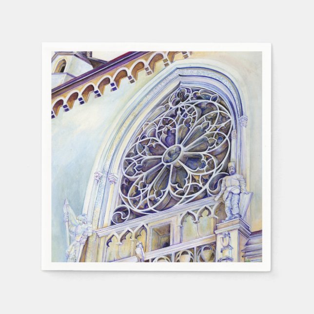 Serviette En Papier Moment à Budapest (Devant)