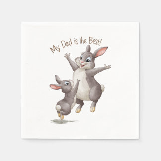 Serviette En Papier Mon Père Est Le Meilleur