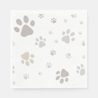Serviette En Papier Mon Toutou French Dog Birthday Party Napkins