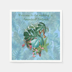 Serviette En Papier Monde d'Imaginaires lunaires avec une saveur tropi