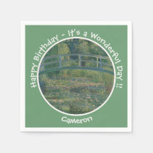 Monet's Water-Lily Pond et Footbridge Party Items