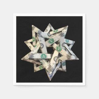 Serviette En Papier Money Origami Five Intersecting Tetrahedra