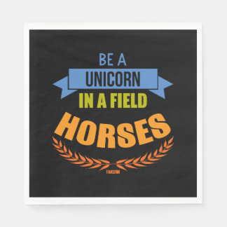 Serviette En Papier Monicorne cheval créatures mythiques Pony Unicorn