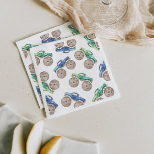 Serviette En Papier Monster Trucs amusant Coupe de papier