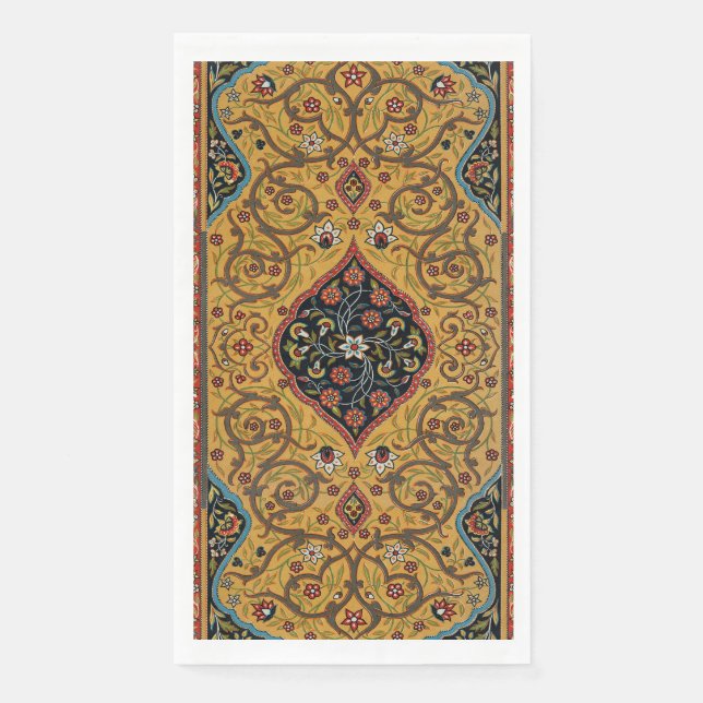 Serviette En Papier Moquette Perse antique Design élégant (Devant)