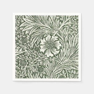 Serviette En Papier Morris Marigold Vintage 1875 Fleuron vert