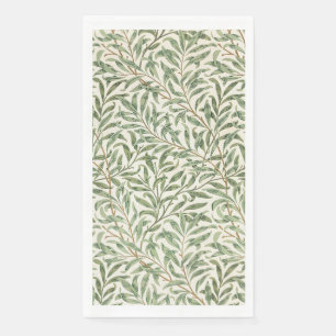 Serviette En Papier Morris - Saule d'antiquité feuilles & Branches Mot