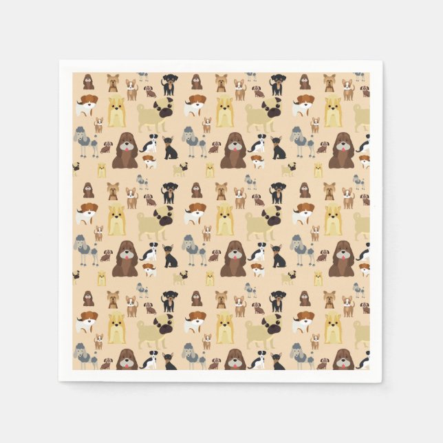 Serviette En Papier motif (Devant)