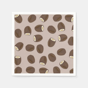 Serviette En Papier Motif à la noix de coco