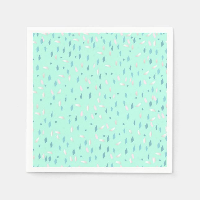 Serviette En Papier motif Abstrait (Devant)