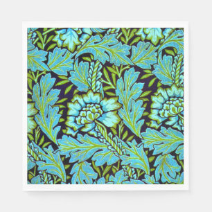 Serviette En Papier Motif d'Anemone par William Morris,