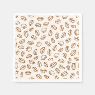 Serviette En Papier Motif de café