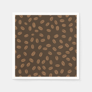 Serviette En Papier Motif de café