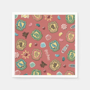 Serviette En Papier Motif de cookie de vacances des maisons HOGWARTS™