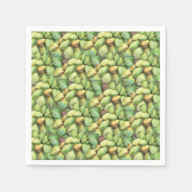 Motif de fruits tropicaux à la noix de coco