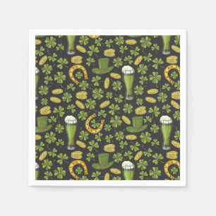 Serviette En Papier Motif de la Saint-Patrick