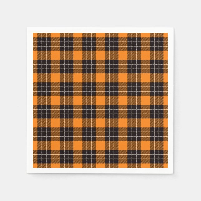 Serviette En Papier Motif de l'Halloween (Devant)