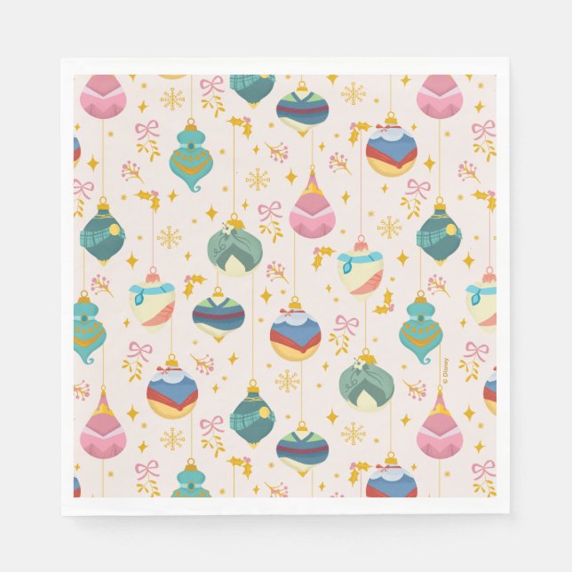 Serviette En Papier Motif de l'ornement Disney Princess (Devant)