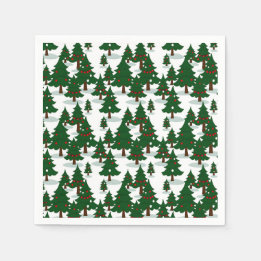 Serviette En Papier Motif de Noël 9 - Papier