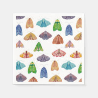 Motif de papillon de nuit magique. Papillon mystiq