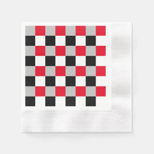 Serviette En Papier Motif de tableau de contrôle modifiable