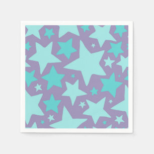 Serviette En Papier Motif d'étoiles