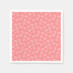 Serviette En Papier Motif d'étoiles