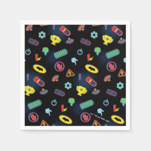 Serviette En Papier Motif d'icône de véhicule Batwheel™