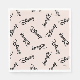 Serviette En Papier Motif du logo Disney Word