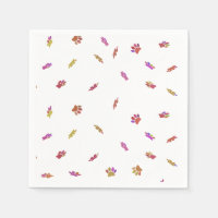 Motif Empreinte de patte Confetti Chien Personnali
