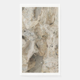Serviette En Papier Motif en pierre de sable