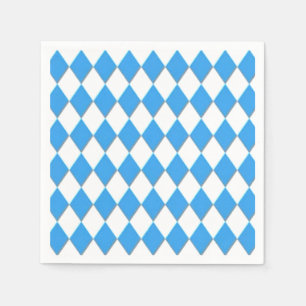 Serviette En Papier Motif géométrique bavarois Oktoberfest