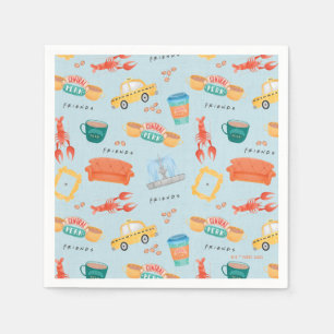Serviette En Papier Motif Icônes Classic FRIENDS™