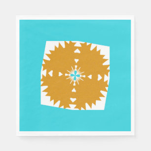 Serviette En Papier Motif multicolore Vibes Sud-Ouest