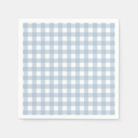 Motif Plaid En vichy bleu minimaliste