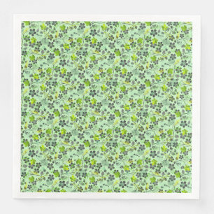 Serviette En Papier motif plante A03.b Lgreen BG