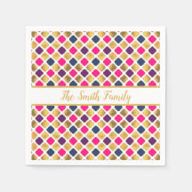Motif Quatrefoil Multicolor