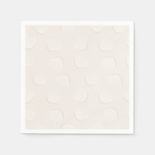 Serviette En Papier Motif Tan Shell