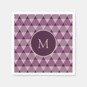 Serviette En Papier Motif triangles