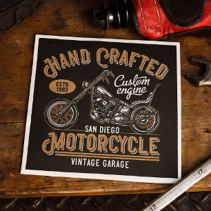 Serviette En Papier Moto artisanale