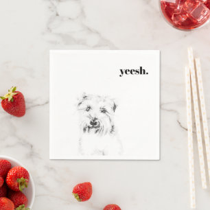 Serviette En Papier Mouchoirs Dash le Chien