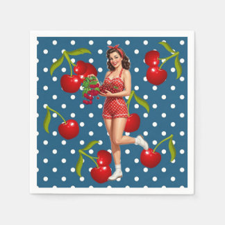 Serviette En Papier Mouchoirs en papier J'aime les cerises